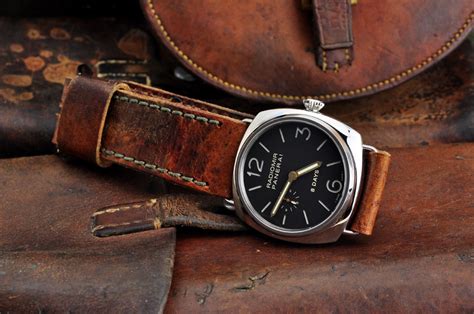 panerai vintage leather straps|aftermarket Panerai watch straps.